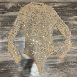 Rhinestone Bodysuit